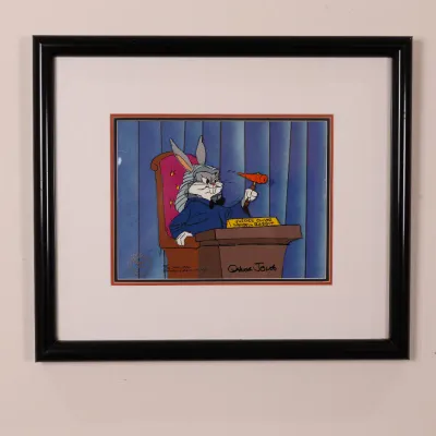 Chuck Jones “Justice Oliver Wendell Rabbit” Limited Edition Animation Cel, 1982