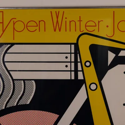 Roy Lichtenstein (1923–1997), “Aspen Winter Jazz” Festival Poster, 1967