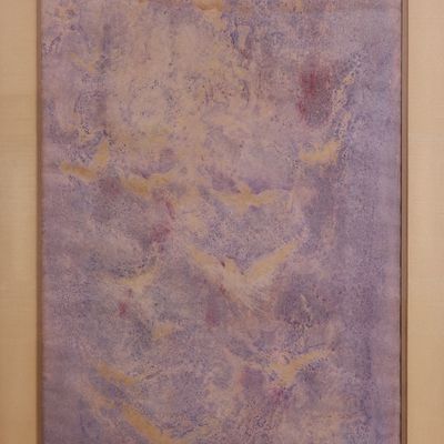 Charles Henry Reinike Signed Abstract Monoprint – No. 1/15, Framed