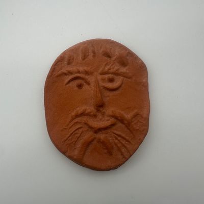 Pablo Picasso “Visage” Terracotta Medallion, 1954