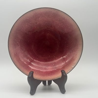 Jade Snow Wong Mid-Century Modern Copper Enamel Bowl