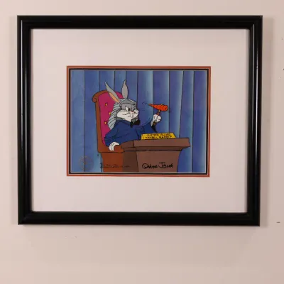 Chuck Jones “Justice Oliver Wendell Rabbit” Limited Edition Animation Cel, 1982