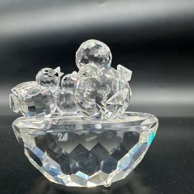 Swarovski “Bird’s Nest” Crystal Figurine