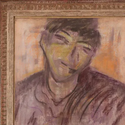 Peter Roussel Norman (1903–1975), Portrait of a Man, 1959, Signed Painting