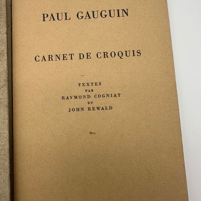 Paul Gauguin – Carnet de Croquis – 2 of 2