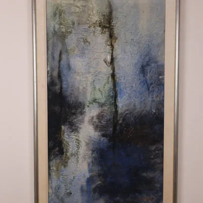 Charles Henry Reinike (1906–1983), “Bayou,” c. 1960–70, Large Signed Louisiana Watercolor