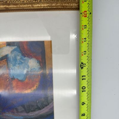 Edith Feiner Sarett - Original Signed Mixed Media on Paper