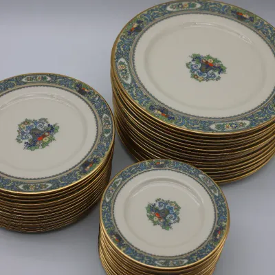 Lenox Autumn China 42-Piece Plate Set