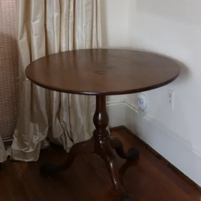 George III Mahogany Pedestal Table, Late 18th Century