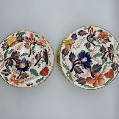 Royal Worcester Imari Fine Bone China Dinner Service, 1964