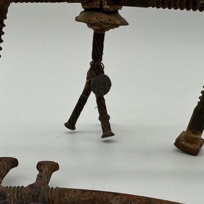 Signed Welded Metal Musician Sculpture Ensemble