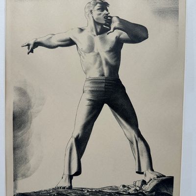 Rockwell Kent – “Eternal Vigilance is the Price of Liberty,” Signed Lithograph