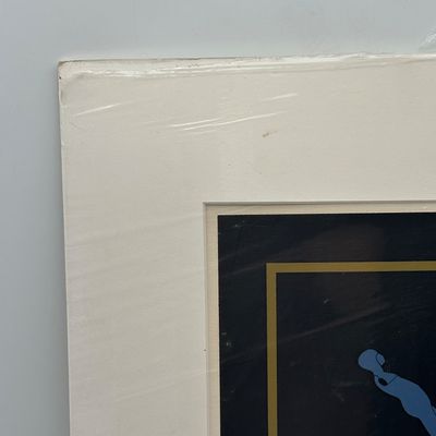 Ernest Tino Trova – Eight Falling Men, 1968, Signed Artist’s Proof Silkscreen