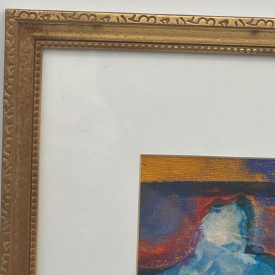 Edith Feiner Sarett - Original Signed Mixed Media on Paper