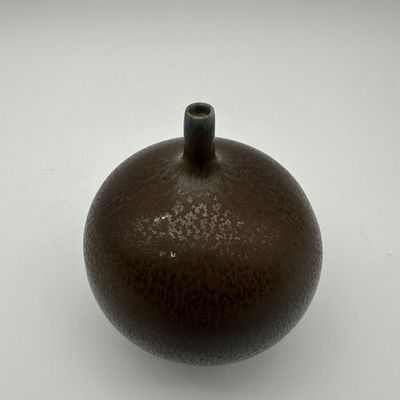 Pair of Berndt Friberg for Gustavsberg Miniature Stoneware Vases