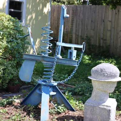 Martin Payton (American/Louisiana, b. 1948), “L’Amistad,” 1983, Unique Painted Steel Sculpture