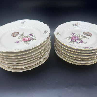 Royal Copenhagen Frijsenborg Dinner & Salad Plates
