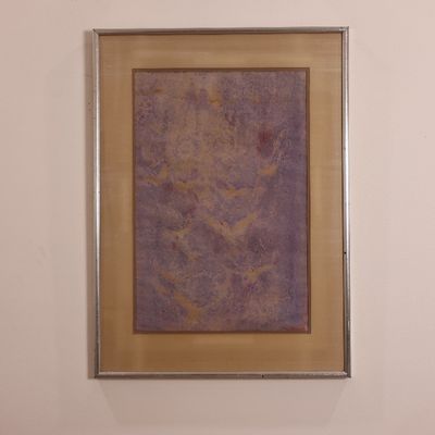 Charles Henry Reinike Signed Abstract Monoprint – No. 1/15, Framed