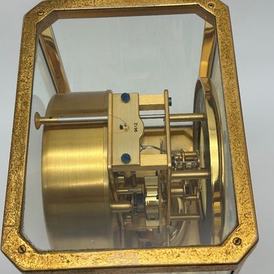 Jaeger-LeCoultre Atmos II Gilt Brass & Glass Mantel Clock