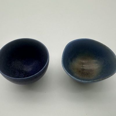Berndt Friberg for Gustavsberg – Four Glazed Stoneware Bowls