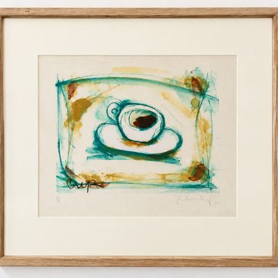 Claes Oldenburg “Cup” 1973 Signed & Numbered Lithograph 23/50
