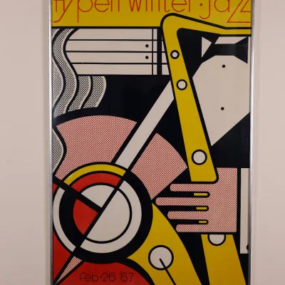 Roy Lichtenstein (1923–1997), “Aspen Winter Jazz” Festival Poster, 1967