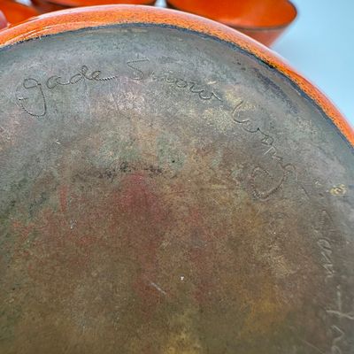 Jade Snow Wong San Francisco Enameled Copper Bowls – Set of 7