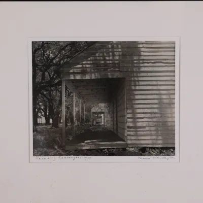 Clarence John Laughlin (1905–1985), “Receding Rectangles,” 1947, Gelatin Silver Photograph