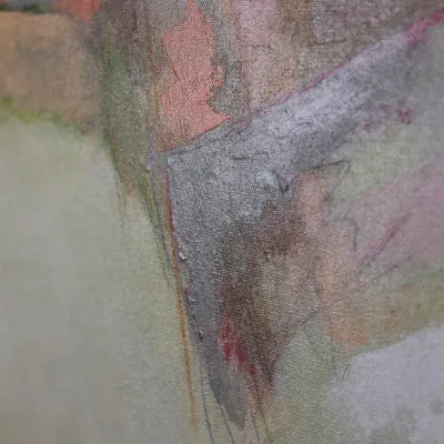 Betty J. Moran (American, 1925–2013), Untitled Abstract, Signed Acrylic on Canvas, 30 x 36 in.