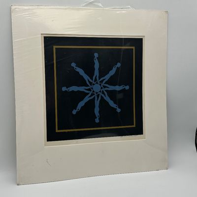 Ernest Tino Trova – Eight Falling Men, 1968, Signed Artist’s Proof Silkscreen