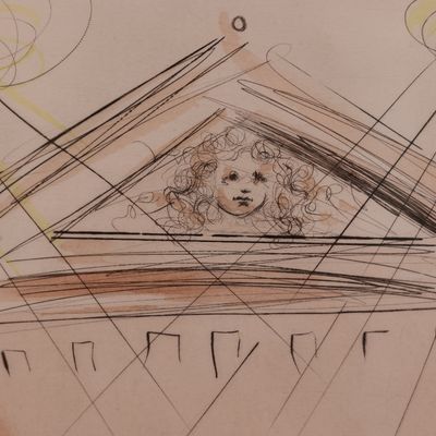 Salvador Dalí Signed Chevalier en Tournoi Etching with Pochoir Colors – 52/150, 1979