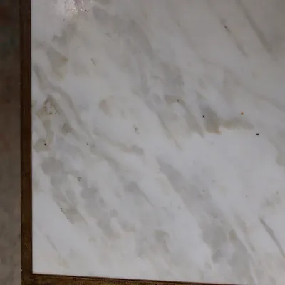Mid-Century Modern Marble Top Coffee Table