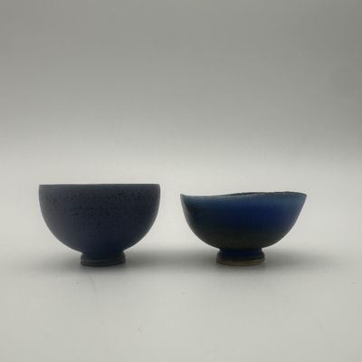 Berndt Friberg for Gustavsberg – Four Glazed Stoneware Bowls
