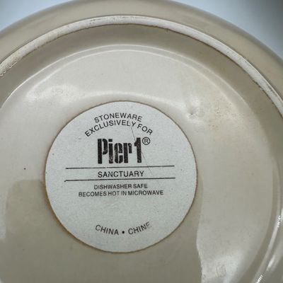 Pier 1 Sanctuary Stoneware Soup/Pasta Bowls – Set of 7