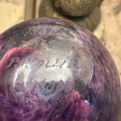 Boda Sweden Handblown Art Glass Vessels