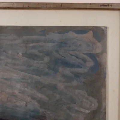 Gandy Brodie “Sea Gull” 1973 Gouache on Paper