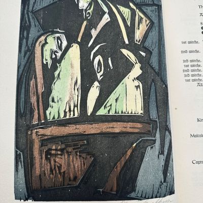 William Shakespeare “The Tragedie of Macbeth” – Grabhorn Press, 1952 – Limited Edition of 18