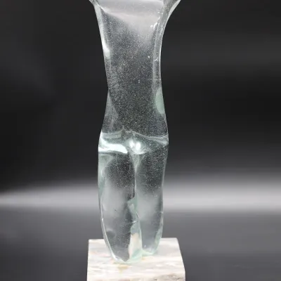 Maurice Alvarado Signed & Numbered “Glass Torso” Sculpture #2