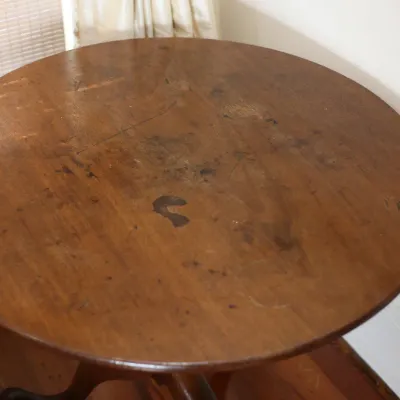 George III Mahogany Pedestal Table, Late 18th Century