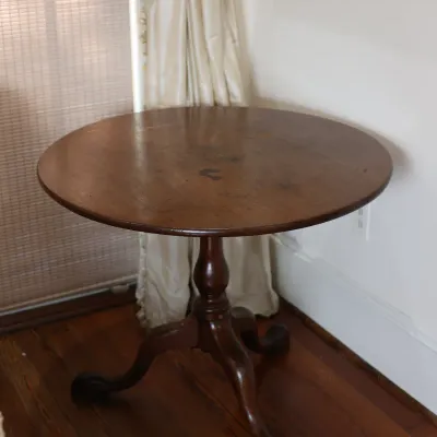 George III Mahogany Pedestal Table, Late 18th Century