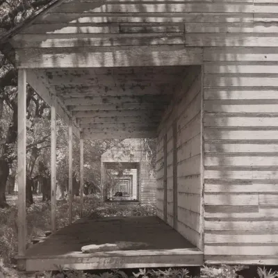 Clarence John Laughlin (1905–1985), “Receding Rectangles,” 1947, Gelatin Silver Photograph