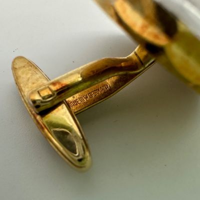 Vintage 1950s INVENTO German Thermometer Cufflinks