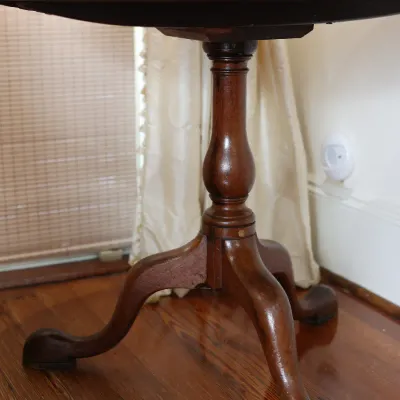 George III Mahogany Pedestal Table, Late 18th Century