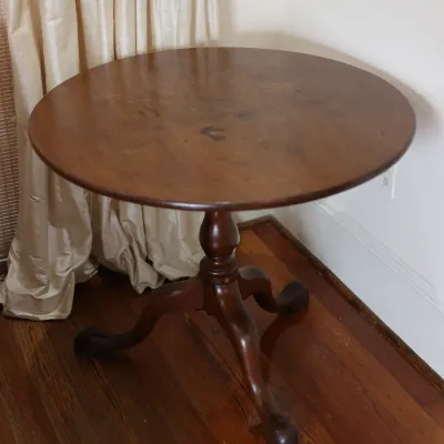 George III Mahogany Pedestal Table, Late 18th Century