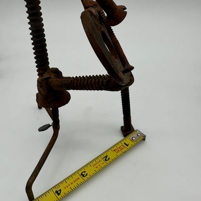 Signed Welded Metal Musician Sculpture Ensemble