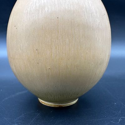 Pair of Berndt Friberg for Gustavsberg Miniature Stoneware Vases