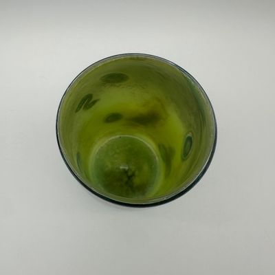 Hand-Blown Art Glass Vase