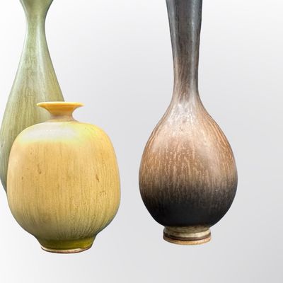 Berndt Friberg for Gustavsberg – Three Miniature Stoneware Vases