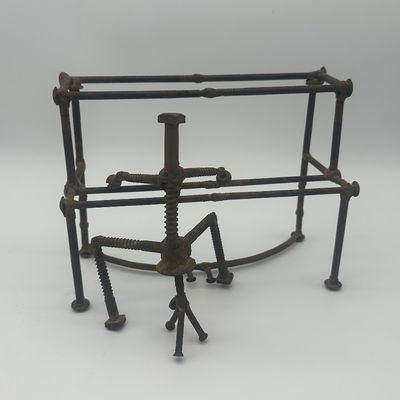 Signed Welded Metal Musician Sculpture Ensemble