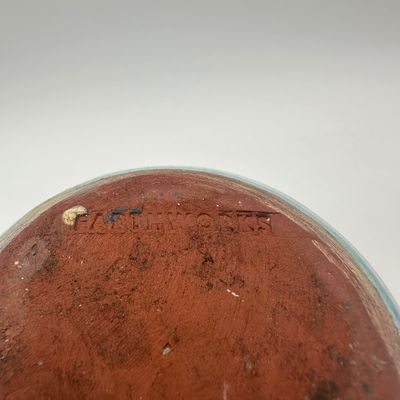 Earthworks Barbados Glazed Art Pottery Vase